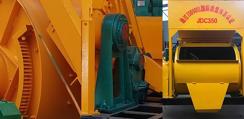 JDC350 Single Shaft Concrete Mixer