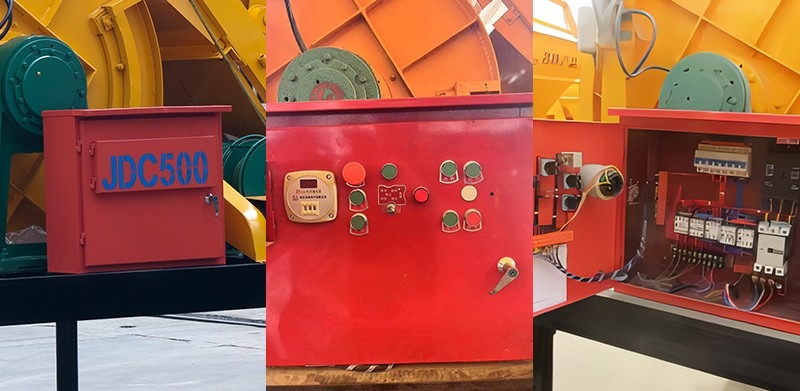 JDC350 Single Shaft Concrete Mixer