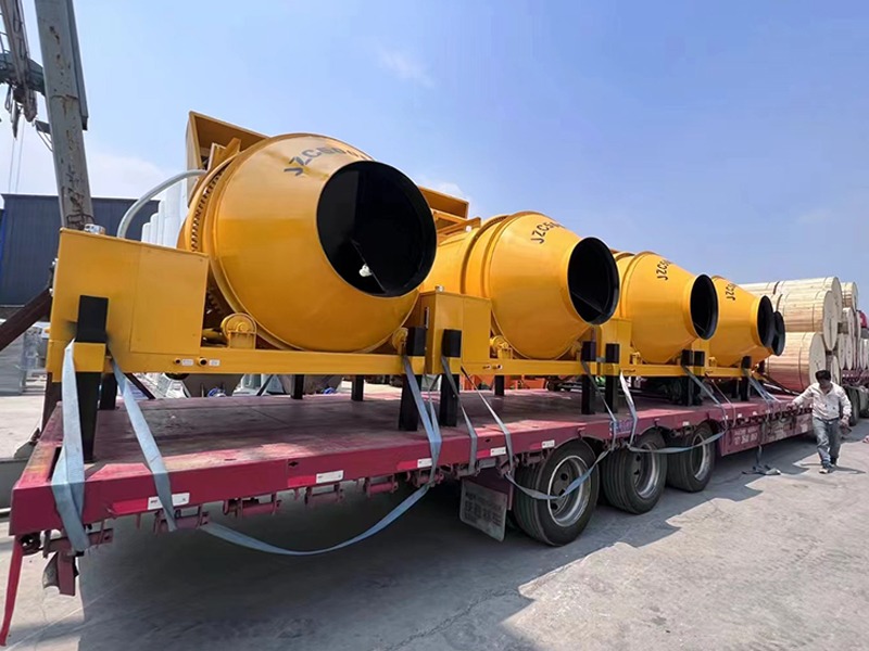 JZC750 Electric Engine Concrete Mixer