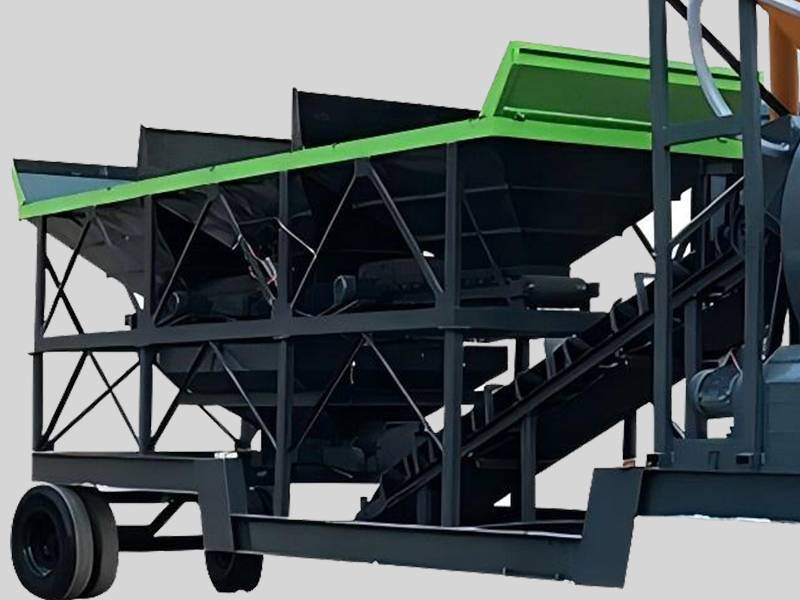 YHZM50 Mobile Concrete Batching Plant