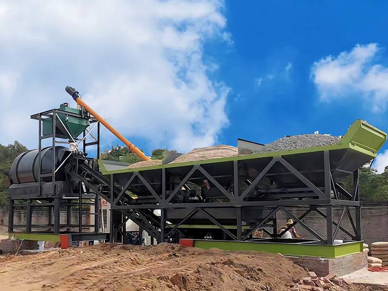 YHZM50 Mobile Concrete Plant