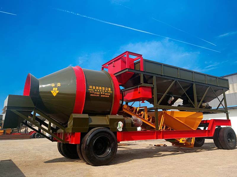 YHZM25 Mobile Concrete Plant