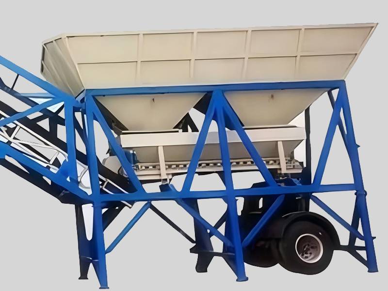 YHZS75 Mobile Concrete Batching Plant