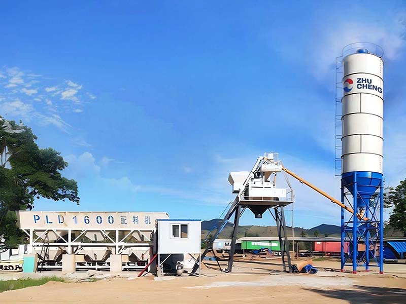 Concrete Plant in Uzbekistan