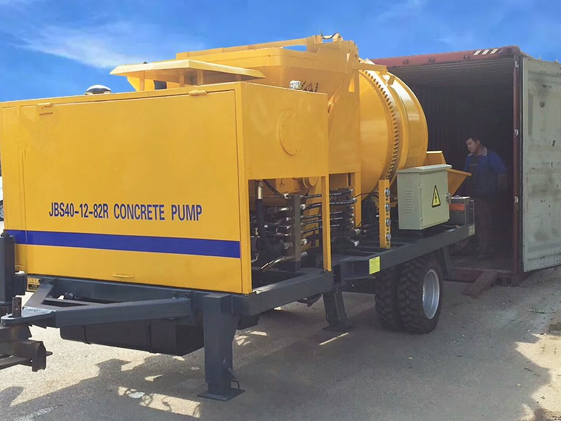 JBS30R Diesel Concrete Mixer Pump