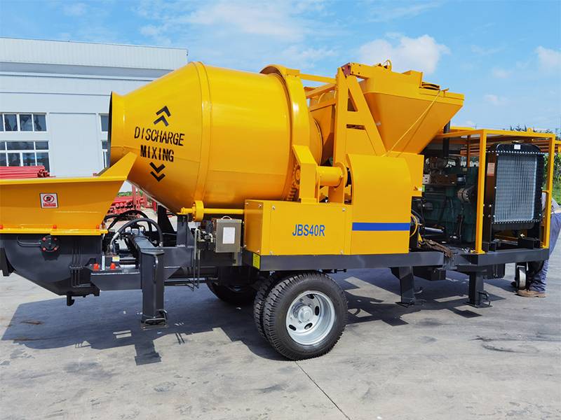 JBS40R Diesel Concrete Mixer Pump
