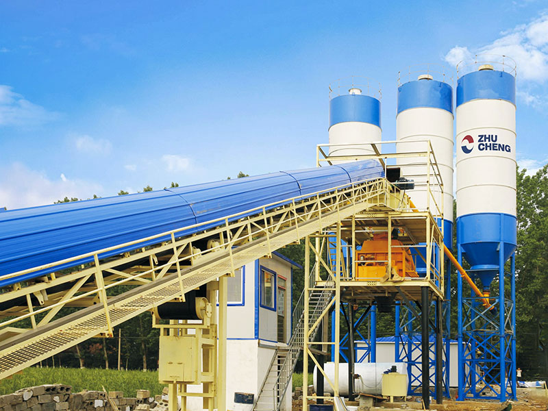 HZS120 Ready Mix Concrete Plant