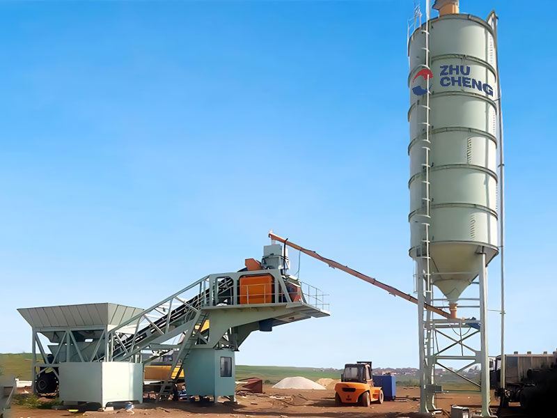 YHZS25 Mobile Concrete Plant