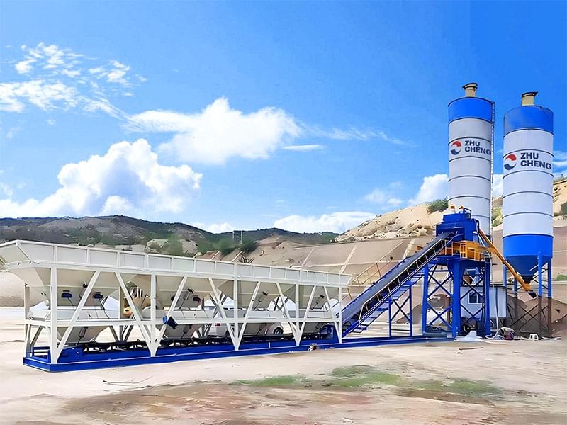 MHZS60 Foundation-free Concrete Batching Plant