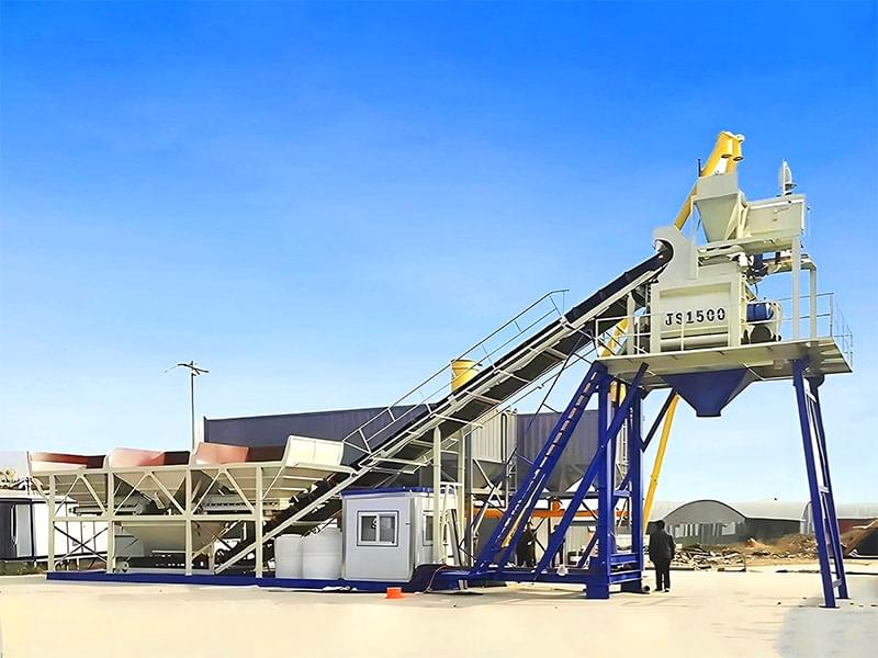 MHZS90 Foundation-free Concrete Batching Plant