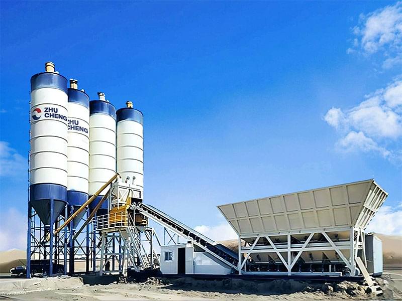 MHZS180 Foundation-free Concrete Batching Plant