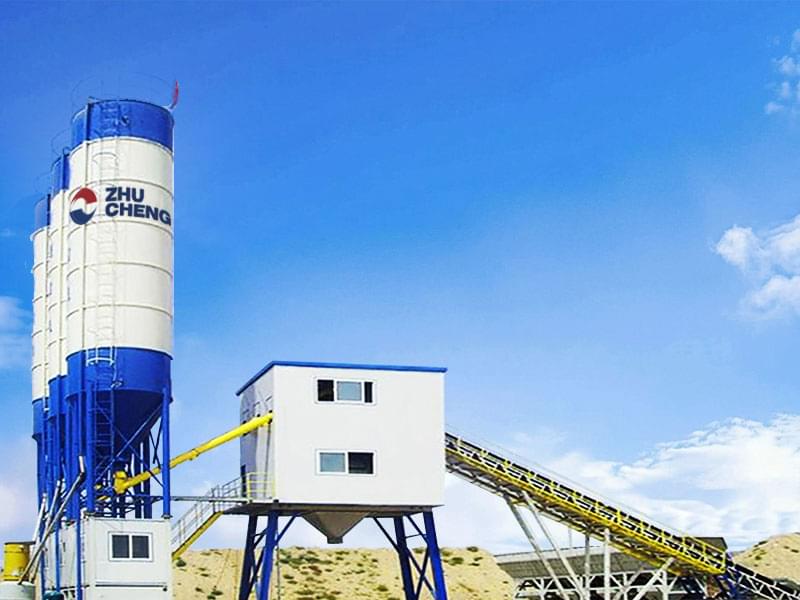 HZS90 Ready Mix Concrete Plant