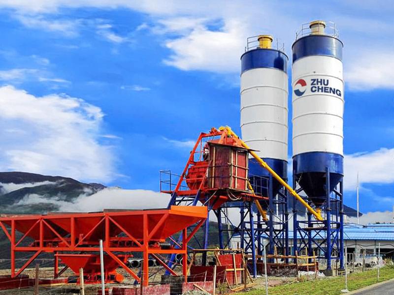 HZS35 Concrete Batching Plant