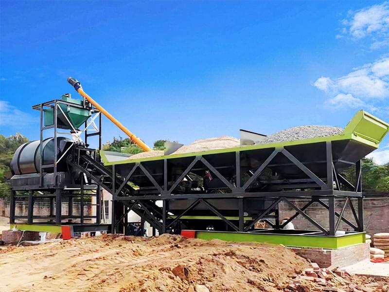 Mobile Concrete Plant in Laos