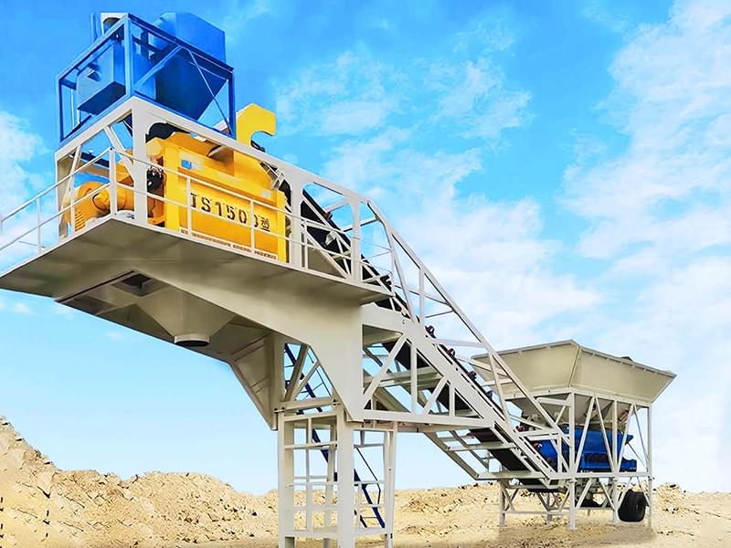 YHZS75 Mobile Concrete Plant