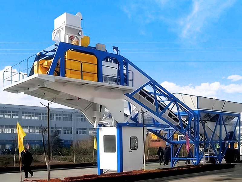 YHZS50 Mobile Concrete Plant