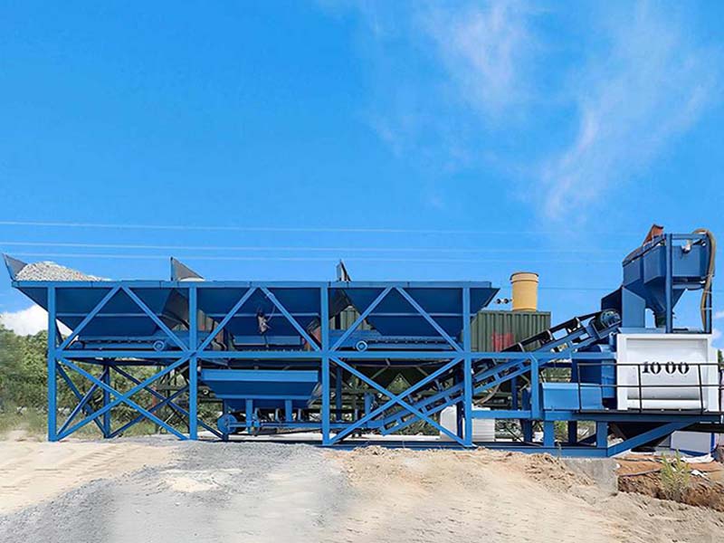 YHZS50F Mobile Concrete Plant