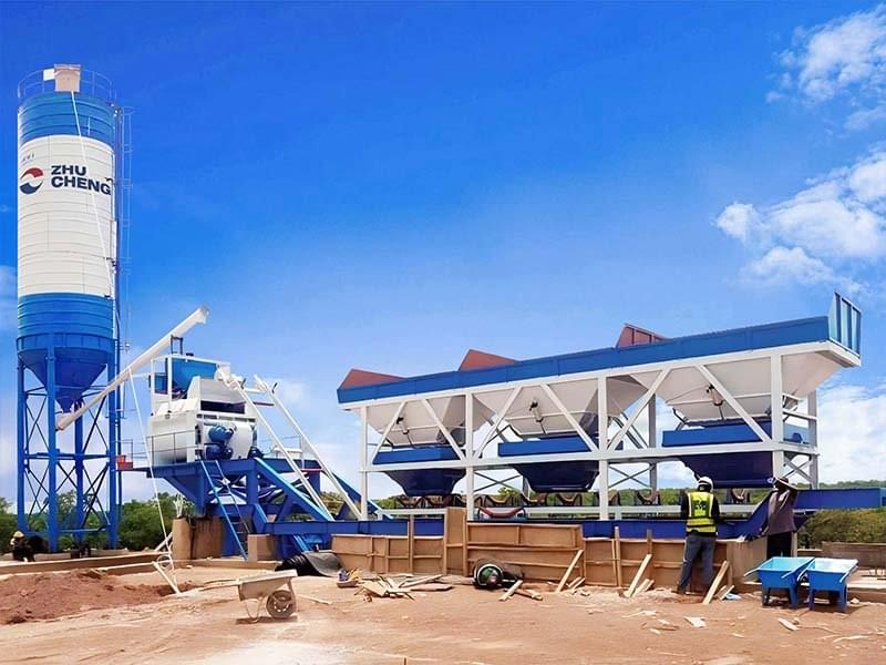 Mobile Concrete Batching Plant In Ghana