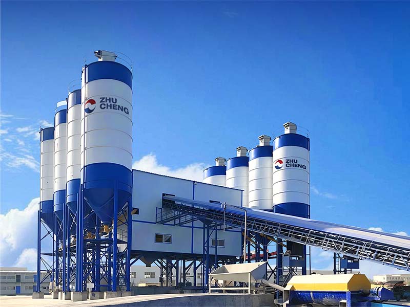 Improve Production Efficiency of Concrete Mixing Plant