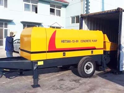 HBTS-80D/C Concrete Pump
