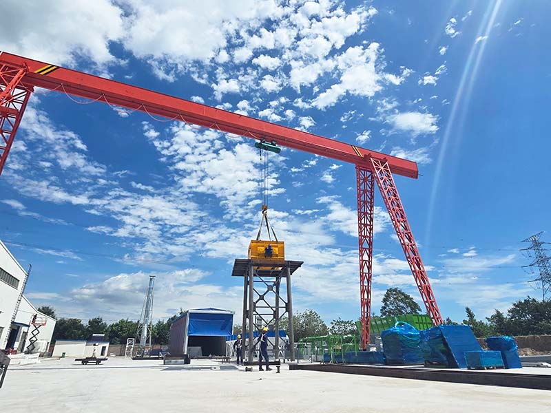 Assembly of MHZS60 Free Foundation Concrete Plant