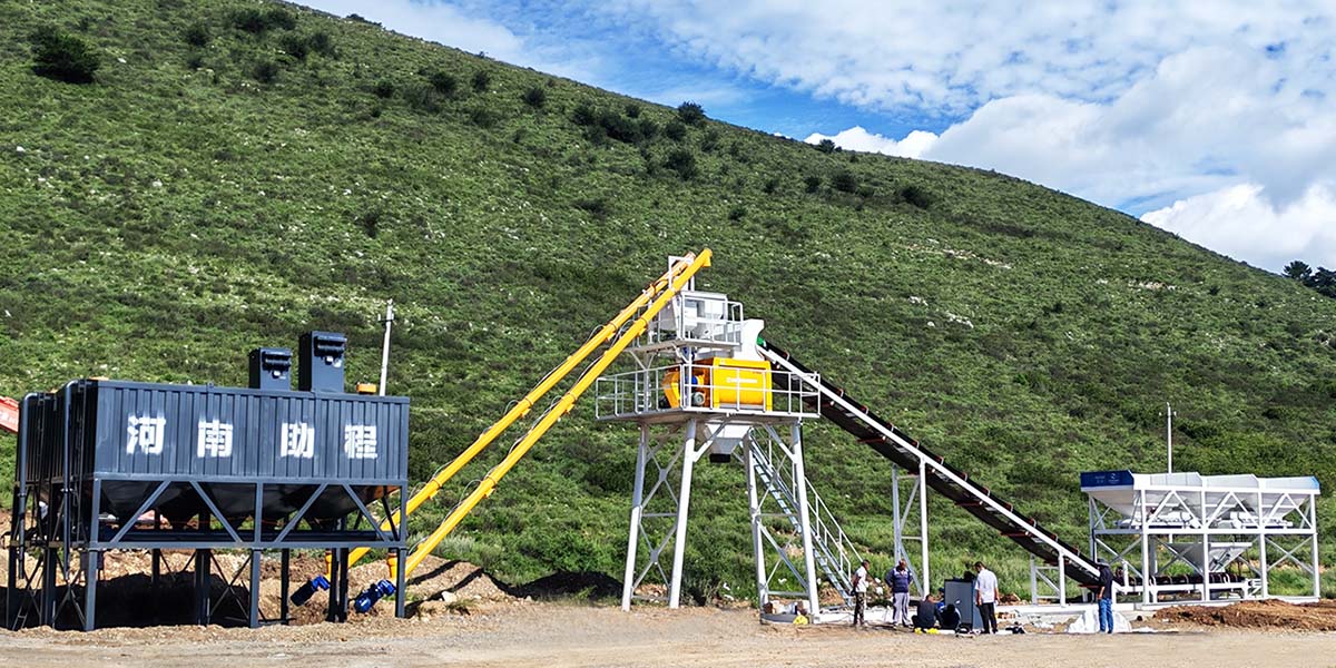 Free Foundation Concrete Plant in Shanxi