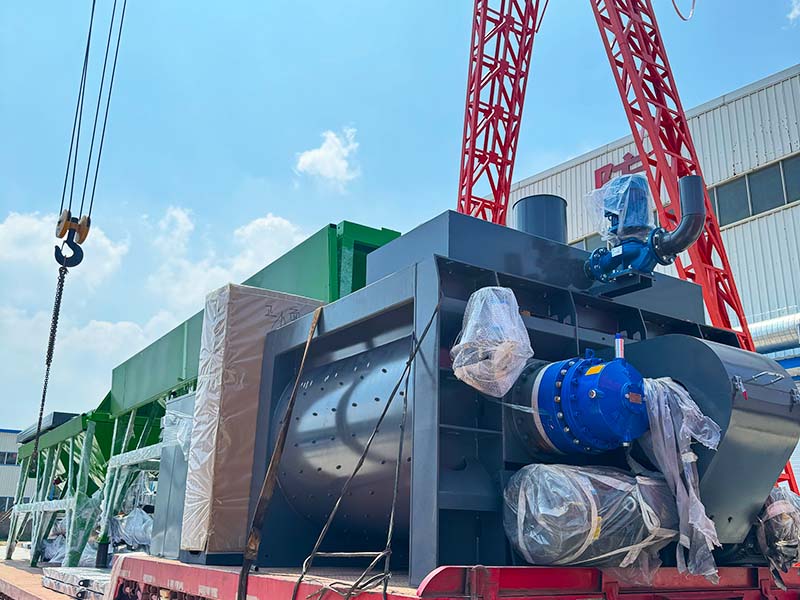 HZS90 Concrete Plant to North Korea