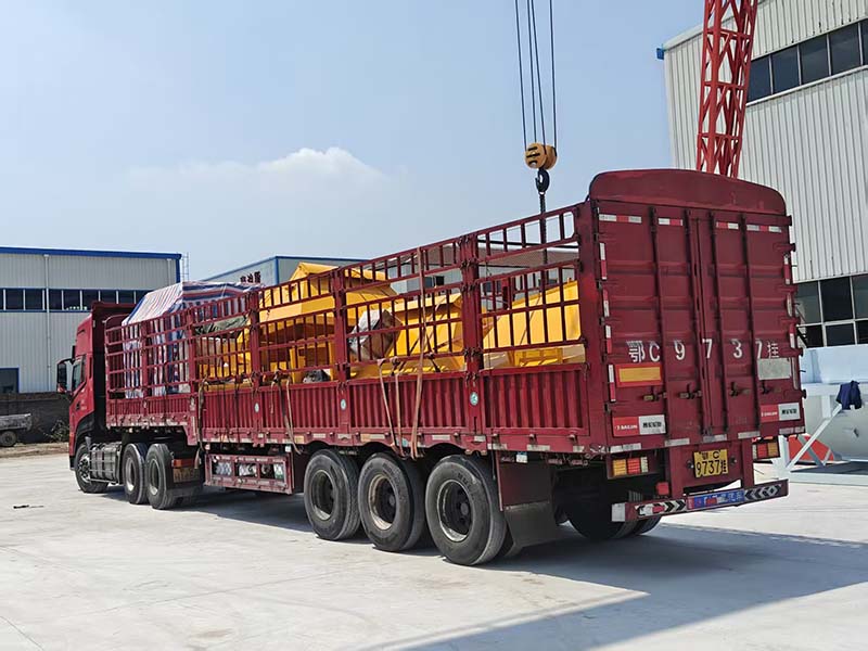 HZS90 Concrete Plant to Uzbekistan