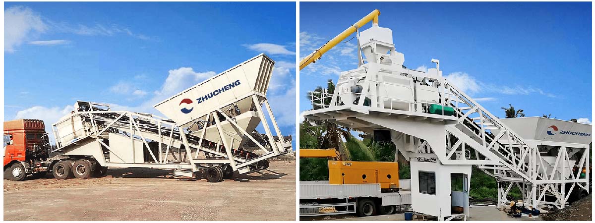 Advantages of Mobile Concrete Batching Plants
