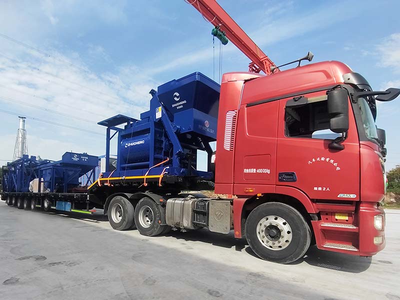 HZS50 Ready Mix Concrete Plant to Kazakhstan