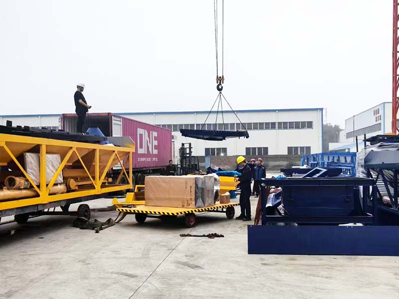 HZS35 Ready Mix Concrete Plant to Uganda