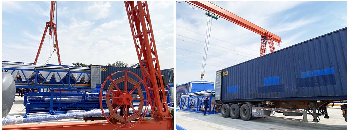 HZS120 Concrete Batching Plant to Indonesia