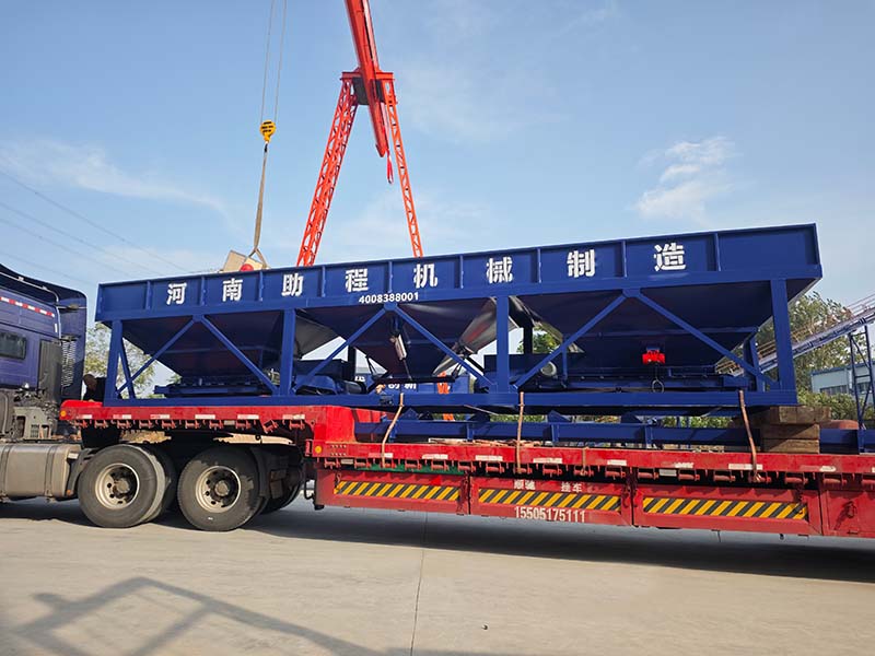 HZS35 Concrete Batching Plant to Mongolia