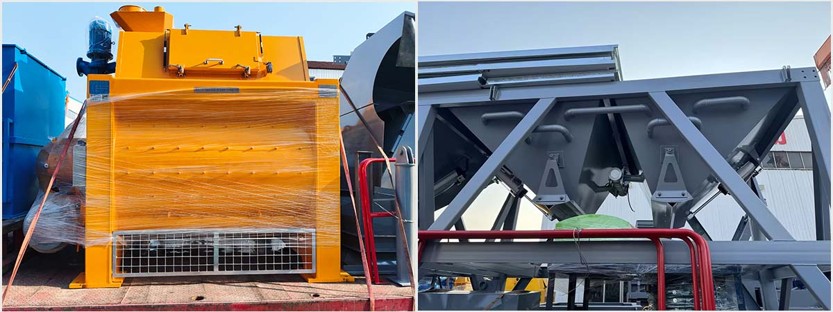 Heated 120m³/h Concrete Batching Plant to Kazakhstan