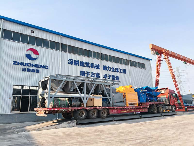 Heated 120m³/h Concrete Batching Plant to Kazakhstan