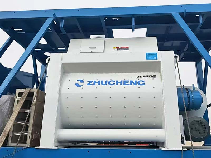 HZS90 Concrete Batching Plant to Tajikistan