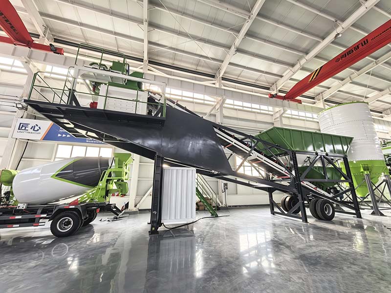 Forced vs Drum Mobile Concrete Batching Plant